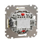 Перехресний/проміжний вимикач,Береза, Sedna Design&Elements Schneider Electric SDD180107