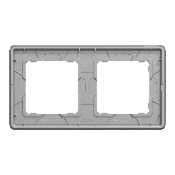 Рамка 2-постова  Штучне чорне скло Sedna Elements Schneider Electric SDD361802