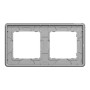 Рамка 2-постова  Штучне чорне скло Sedna Elements Schneider Electric SDD361802