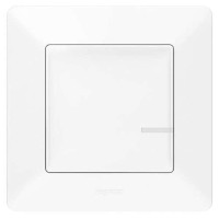752185. Valena Life with NETATMO. Розумний беспроводовий вимикач 1-клавішний. Колір Білий