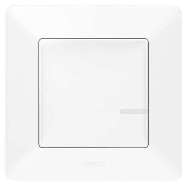 752185. Valena Life with NETATMO. Розумний беспроводовий вимикач 1-клавішний. Колір Білий