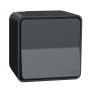Кнопковий вимикач у зборі IP55, чорний, Mureva Styl Schneider Electric MUR35026
