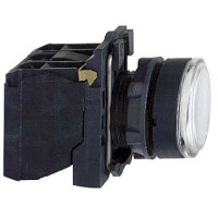 XB5AW31M5. Кнопка 22мм до 220-240 В белая с подсветкой