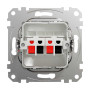 Аудіорозетка,Білий, Sedna Design Schneider Electric SDD111411