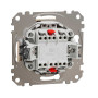 Двоклавішний перемикач Бежевий Sedna Design Schneider Electric SDD112108