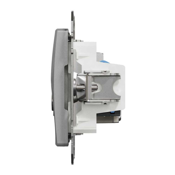SDD113469T. Розетка RJ45 категорія 6 UTP -TV Алюміній Sedna Design Schneider Electric SDD113469T