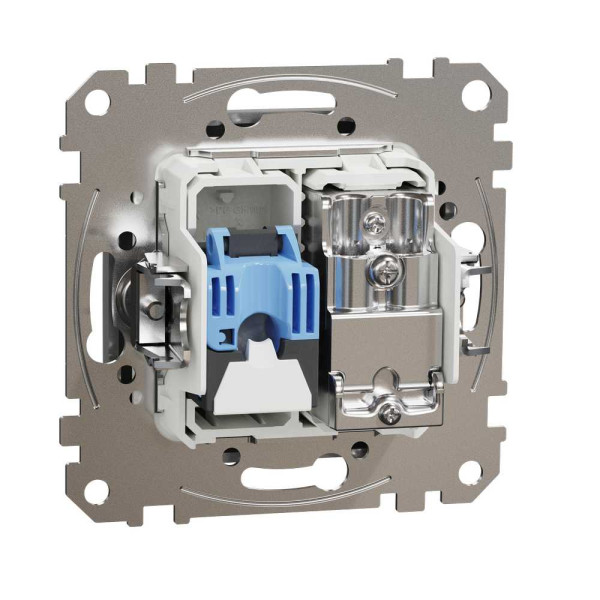 SDD113469T. Розетка RJ45 категорія 6 UTP -TV Алюміній Sedna Design Schneider Electric SDD113469T