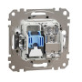 SDD113469T. Розетка RJ45 категорія 6 UTP -TV Алюміній Sedna Design Schneider Electric SDD113469T