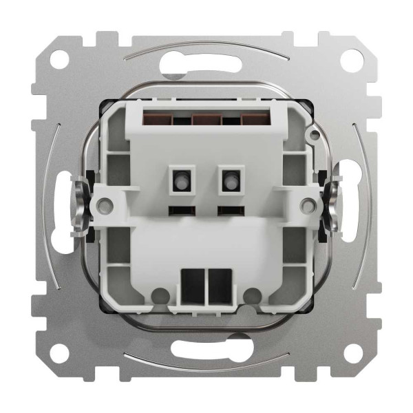 Розетка для вводу кабеля Алюміній Sedna Design Schneider Electric SDD113903