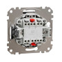Двоклавішний перемикач Чорний Sedna Design Schneider Electric SDD114108