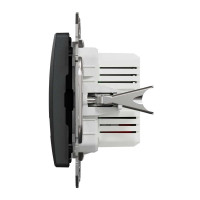 USB розетка тип A+A 2,1A Чорний Sedna Design Schneider Electric SDD114401