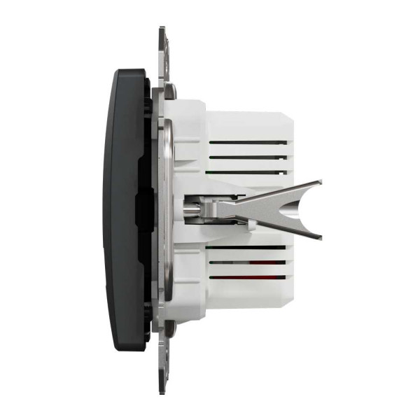 USB розетка тип A+A 2,1A Чорний Sedna Design Schneider Electric SDD114401