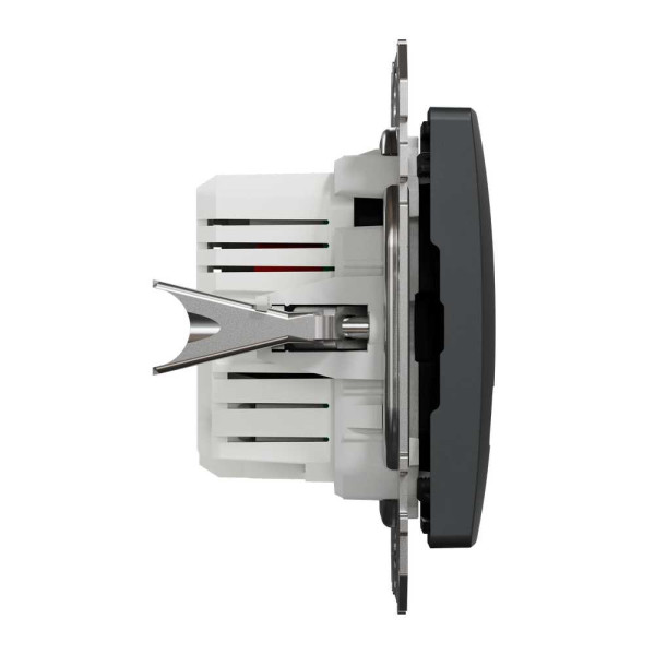 USB розетка тип A+A 2,1A Чорний Sedna Design Schneider Electric SDD114401