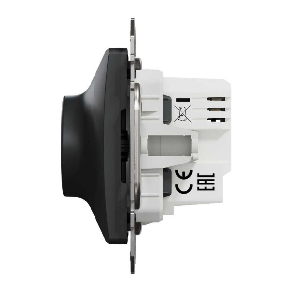 Універсальний поворотний димер для світлодіодних ламп Чорний Sedna Design Schneider Electric SDD114502