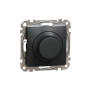 Універсальний поворотний димер для світлодіодних ламп Чорний Sedna Design Schneider Electric SDD114502