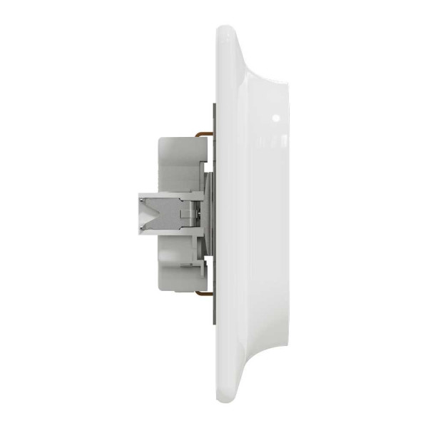 Подвійна розетка 2P+E з заземляючим контактом  Білий Sedna Design Schneider Electric SDD311221