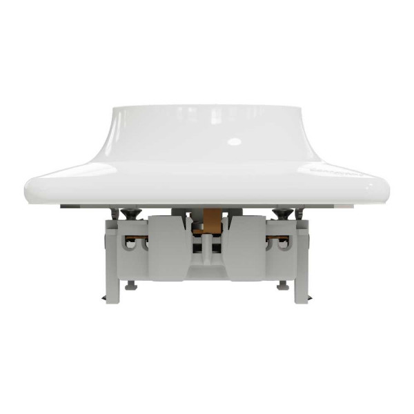 Подвійна розетка 2P+E з заземляючим контактом  Білий Sedna Design Schneider Electric SDD311221