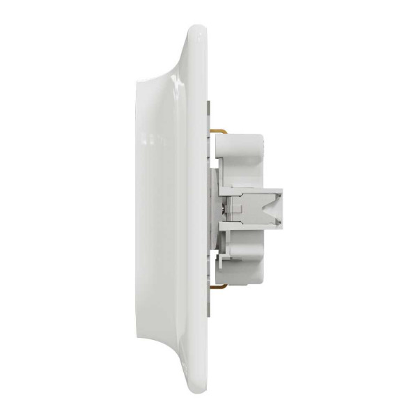 Подвійна розетка 2P+E з заземляючим контактом  Білий Sedna Design Schneider Electric SDD311221