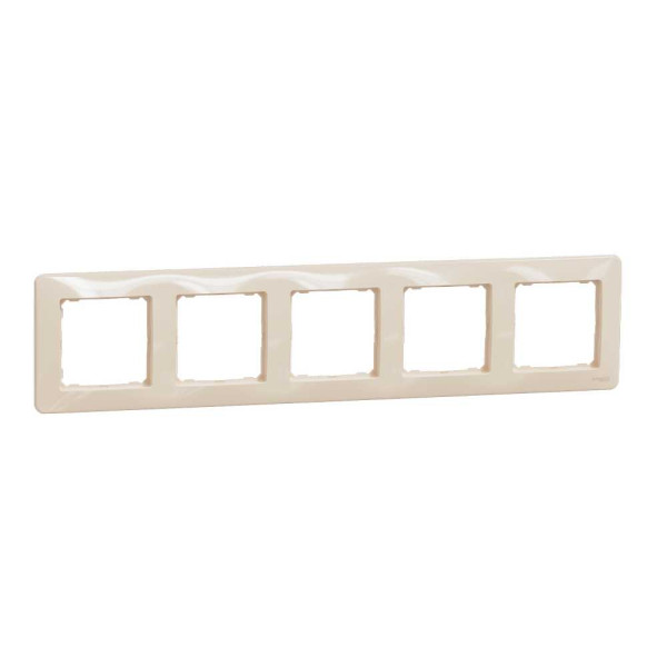 Рамка 5-постова Бежевий Sedna Design Schneider Electric SDD312805