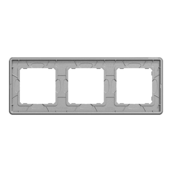 Рамка 3-постова  Матовий алюміній Sedna Elements Schneider Electric SDD370803