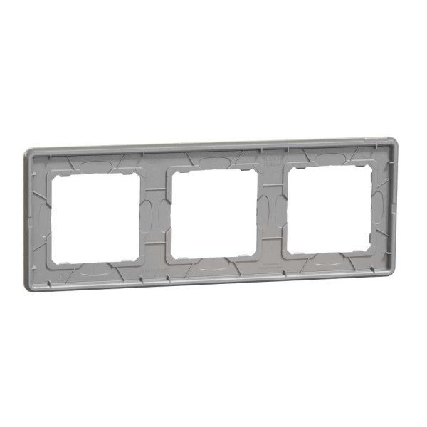 Рамка 3-постова, Береза - ефект дерева, Sedna Elements Schneider Electric SDD380803