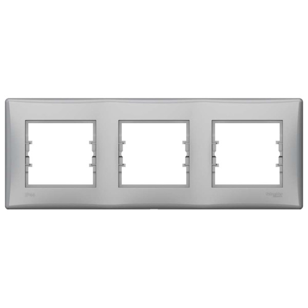 РАМКА 3-ПОСТОВА ГОРИЗОНТАЛЬНА IP44 АЛЮМІНІЙ, SDN5810760