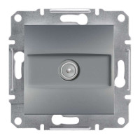 TV РОЗЕТКА ПРОХОДНАЯ ASFORA СТАЛЬ 4dB, EPH3200262