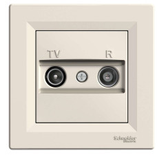 TV/R РОЗЕТКА КІНЦЕВА КРЕМ ASFORA, EPH3300123