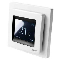 Терморегулятори електронні, DEVIregТМ Touch White, 140F1064