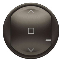 64839. Celiane with NETATMO. Лицьова панель для розумного вимикача жалюзі. Колір Графіт
