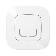 752587. Valena Allure with NETATMO. Розумний беспроводовий вимикач 2-клавішний. Колір Білий