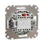 Кнопка на два напрямки Білий Sedna Design Schneider Electric SDD111116