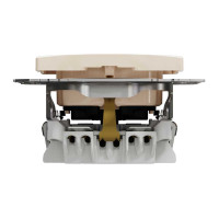 Розетка з заземленням та зі шторками Бежевий Sedna Design Schneider Electric SDD112022