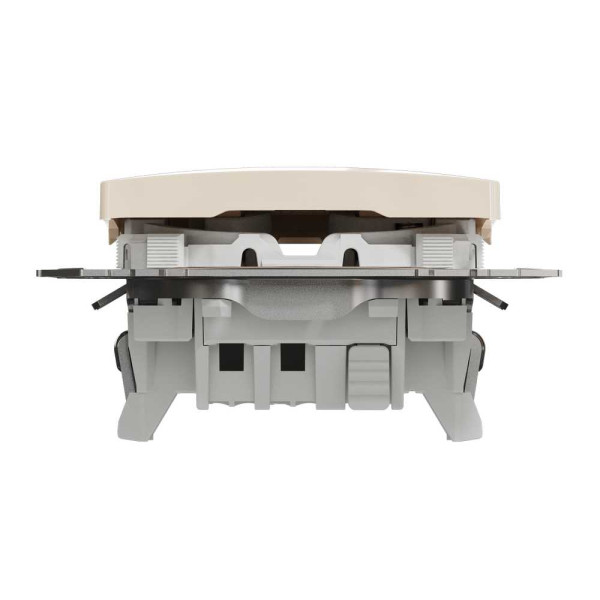 Кнопка на два напрямки Бежевий Sedna Design Schneider Electric SDD112116