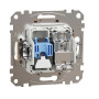 SDD112469T. Розетка RJ45 категорія 6 UTP -TV Бежевий Sedna Design Schneider Electric SDD112469T