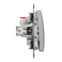 Кнопка Алюміній Sedna Design Schneider Electric SDD113111