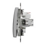 Кнопка Алюміній Sedna Design Schneider Electric SDD113111