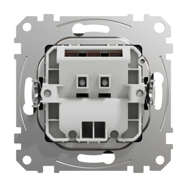 Розетка для виводу кабеля Чорний Sedna Design Schneider Electric SDD114903