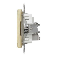 TV-<br />розетка, Sedna Design & Elements, Береза - імітація дерева, SDD180471 Schneider Electric