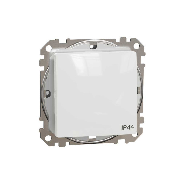 Одноклавішний перемикач IP44 Білий Sedna Design Schneider Electric SDD211106