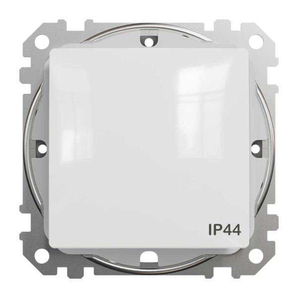 Одноклавішний перемикач IP44 Білий Sedna Design Schneider Electric SDD211106