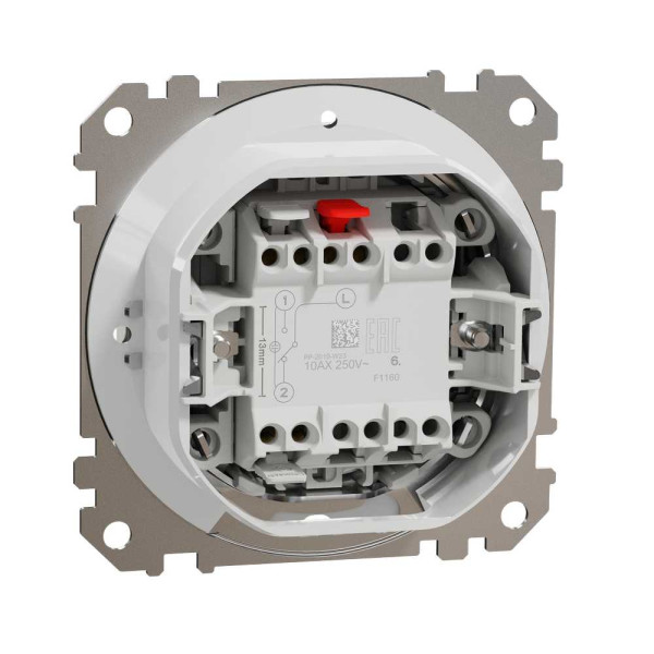 Одноклавішний перемикач IP44 Білий Sedna Design Schneider Electric SDD211106