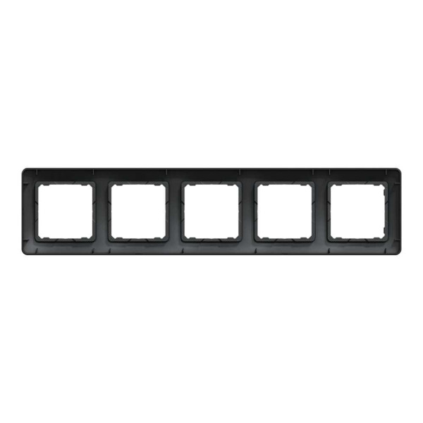Рамка 5-постова Чорний Sedna Design Schneider Electric SDD314805