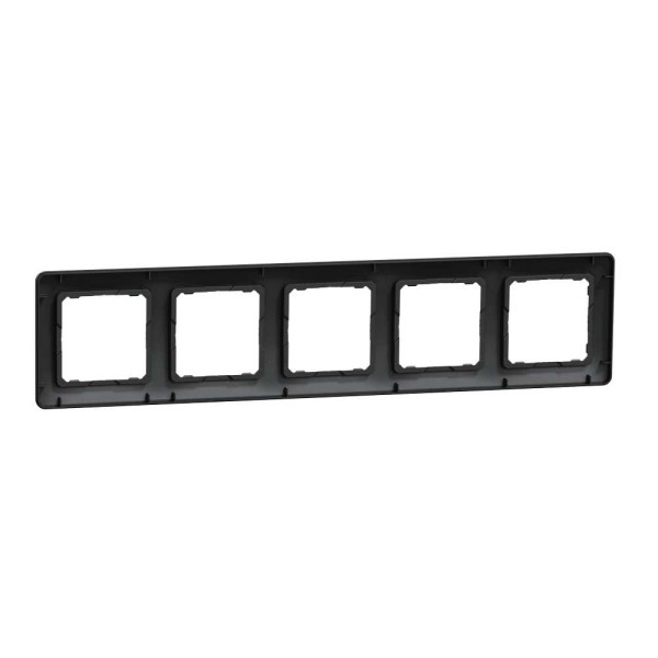 Рамка 5-постова Чорний Sedna Design Schneider Electric SDD314805