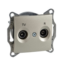 TV/R РОЗЕТКА ПРОХІДНА SEDNA ТИТАН, SDN3301868