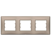 РАМКА 3-ПОСТОВА ГОРИЗОНТАЛЬНА IP44 ТИТАН, SDN5810768