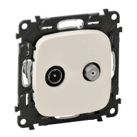 753858. Valena Allure Розетка Tv-Sat 2 Каб Слк
