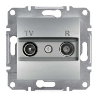 TV/R РОЗЕТКА КОНЕЧНАЯ ASFORA АЛЮМИНИЙ, EPH3300161