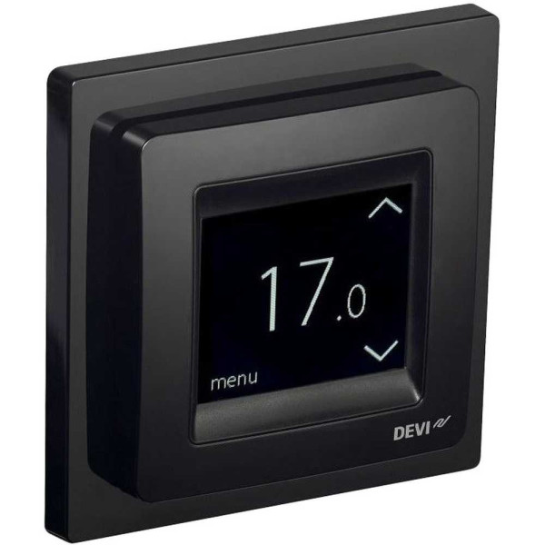 Терморегулятори електронні, DEVIregТМ Touch Black, 140F1069