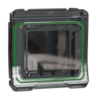 Кришка бокса для Unica New IP55, чорний, Mureva Styl Schneider Electric MUR35110